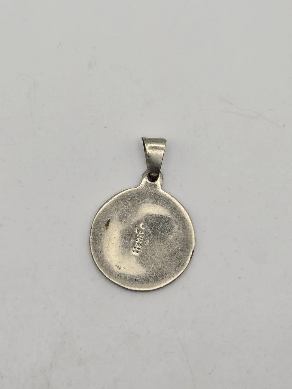 Mother of Pearl And Turquoise Chip Lotus Charm